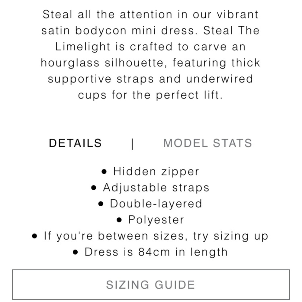 Oh Polly Satin Blue Dress - Picture 8 of 8